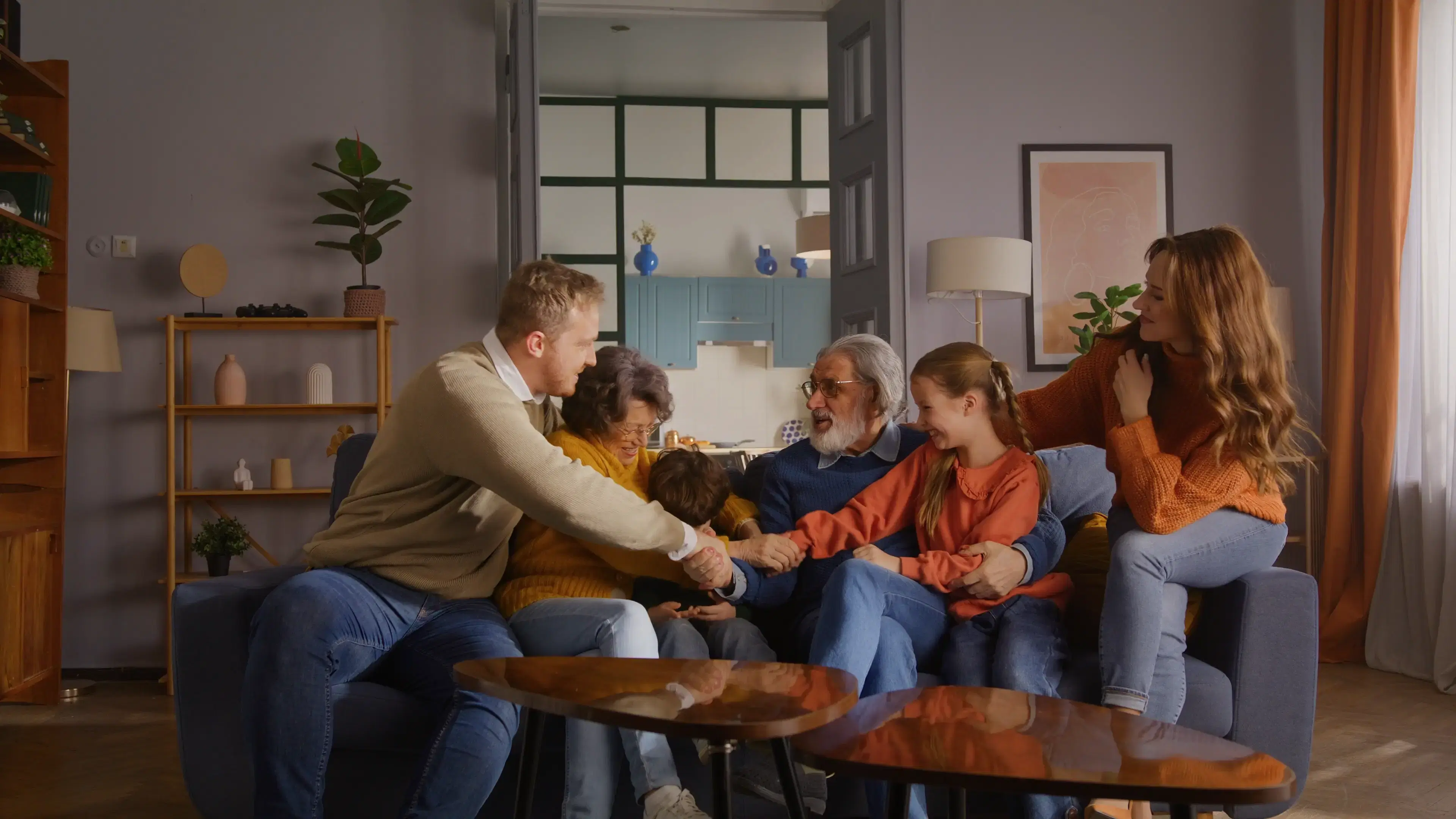 Financial advisor in red sweater representing Midfin360's wealth management service